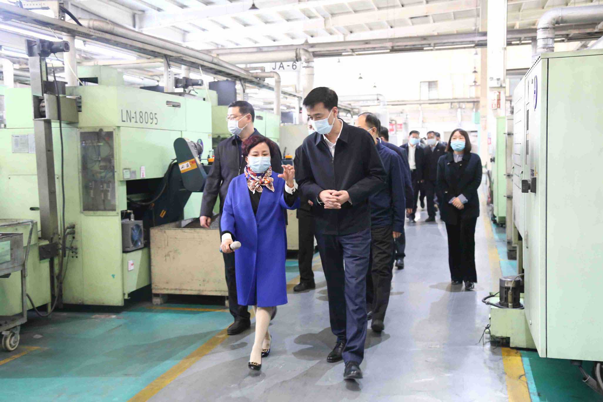 濱州市委副書記、市長李春田蒞臨BYA調研指導工作